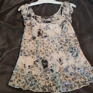 Lace tank top